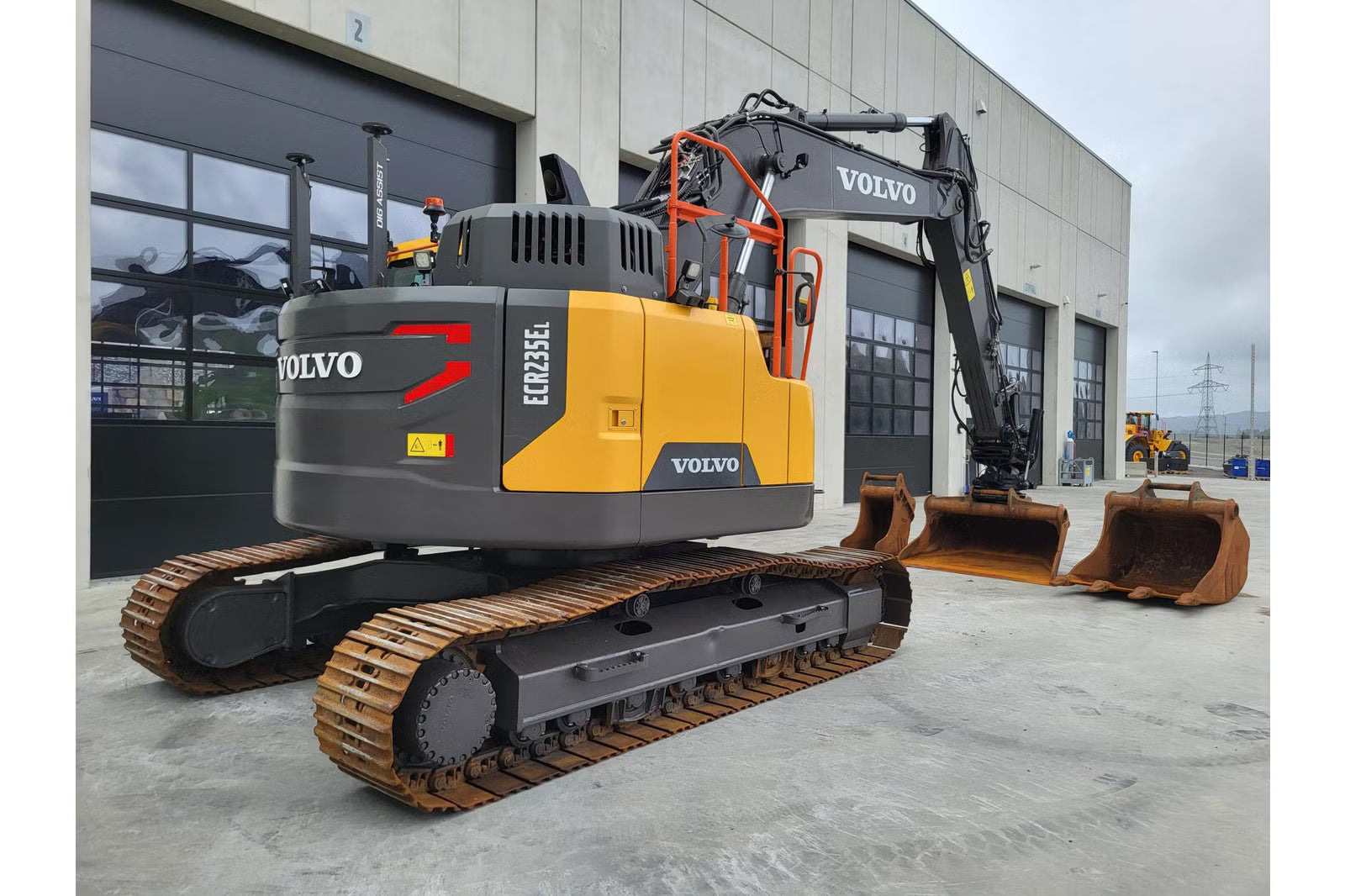 Pelle Volvo ECR235EL