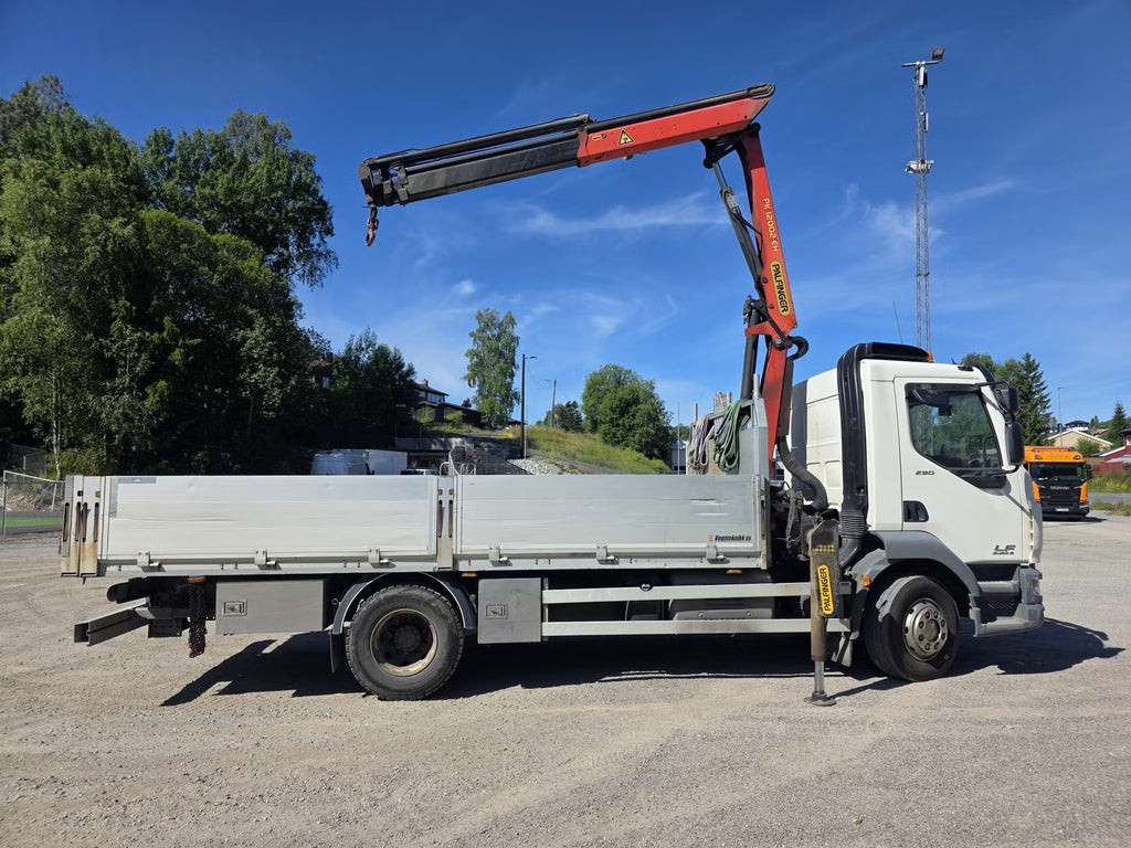 Camion DAF LF 290 FA 2017 - Camion-grue Palfinger PK 12002-EH