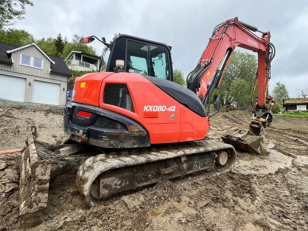 Pelle Kubota KX080-4 CX