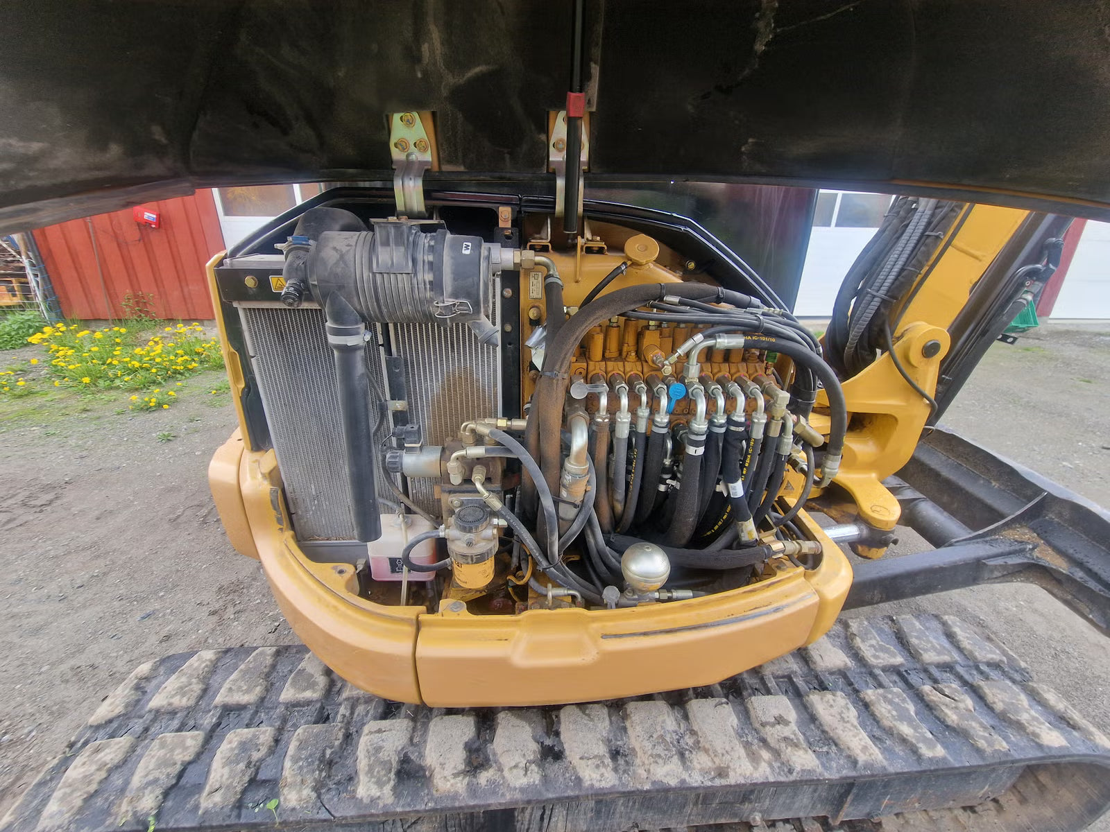 Mini Pelle Cat 304C CR + Godet rotor basculant