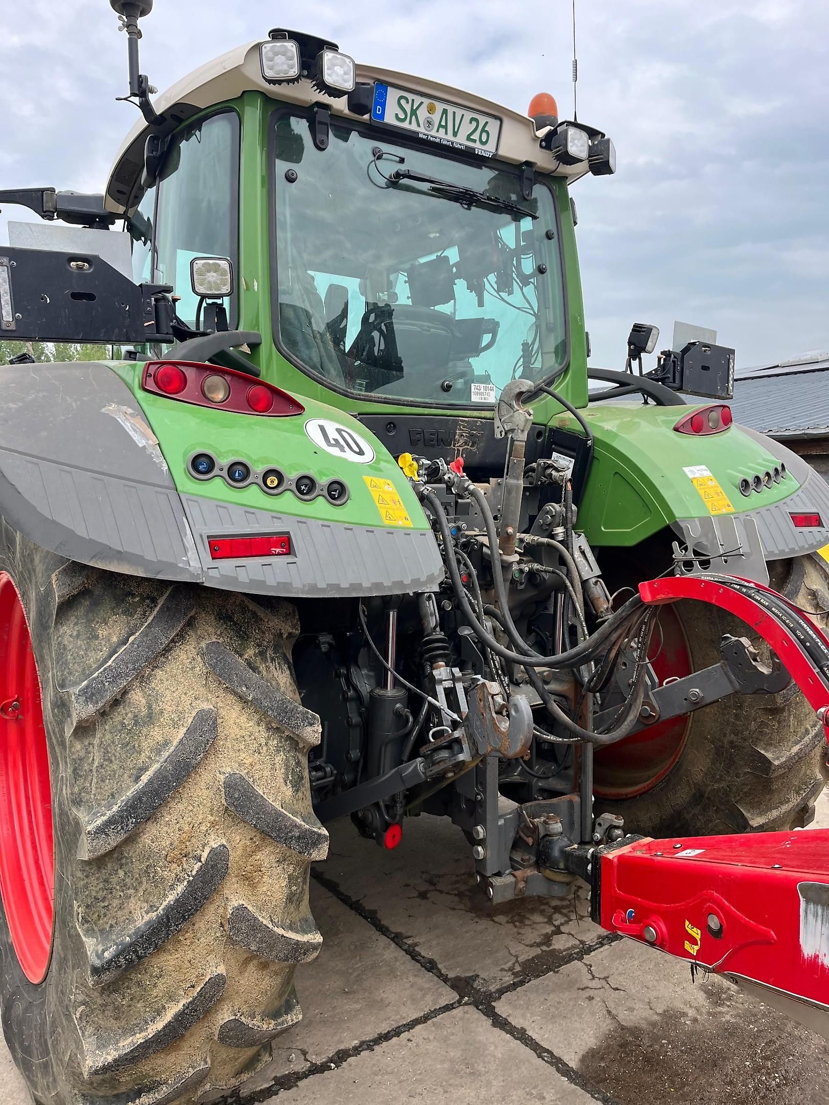 Tracteur Fendt 724 S4