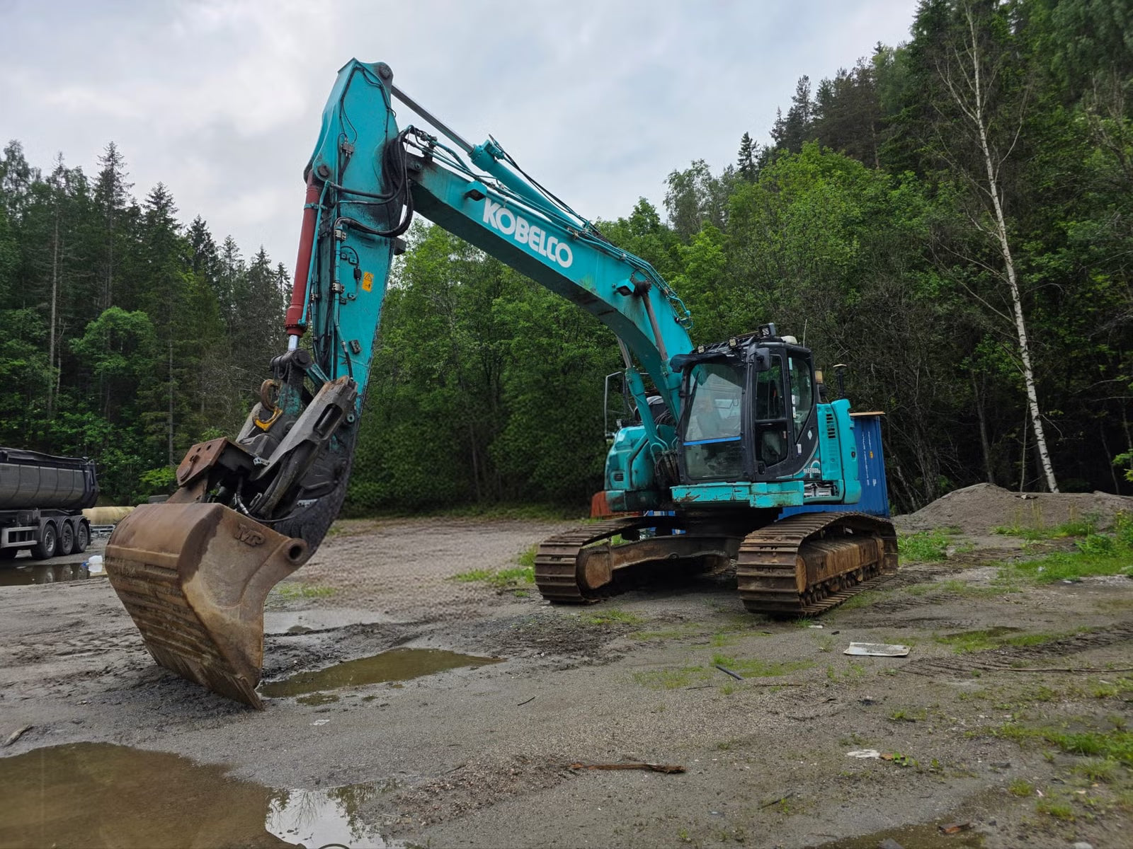 Pelle Kobelco SK270SRLC-5 + TopCon GPS