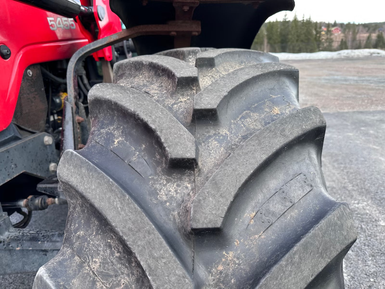 Tracteur Massey Ferguson 5455