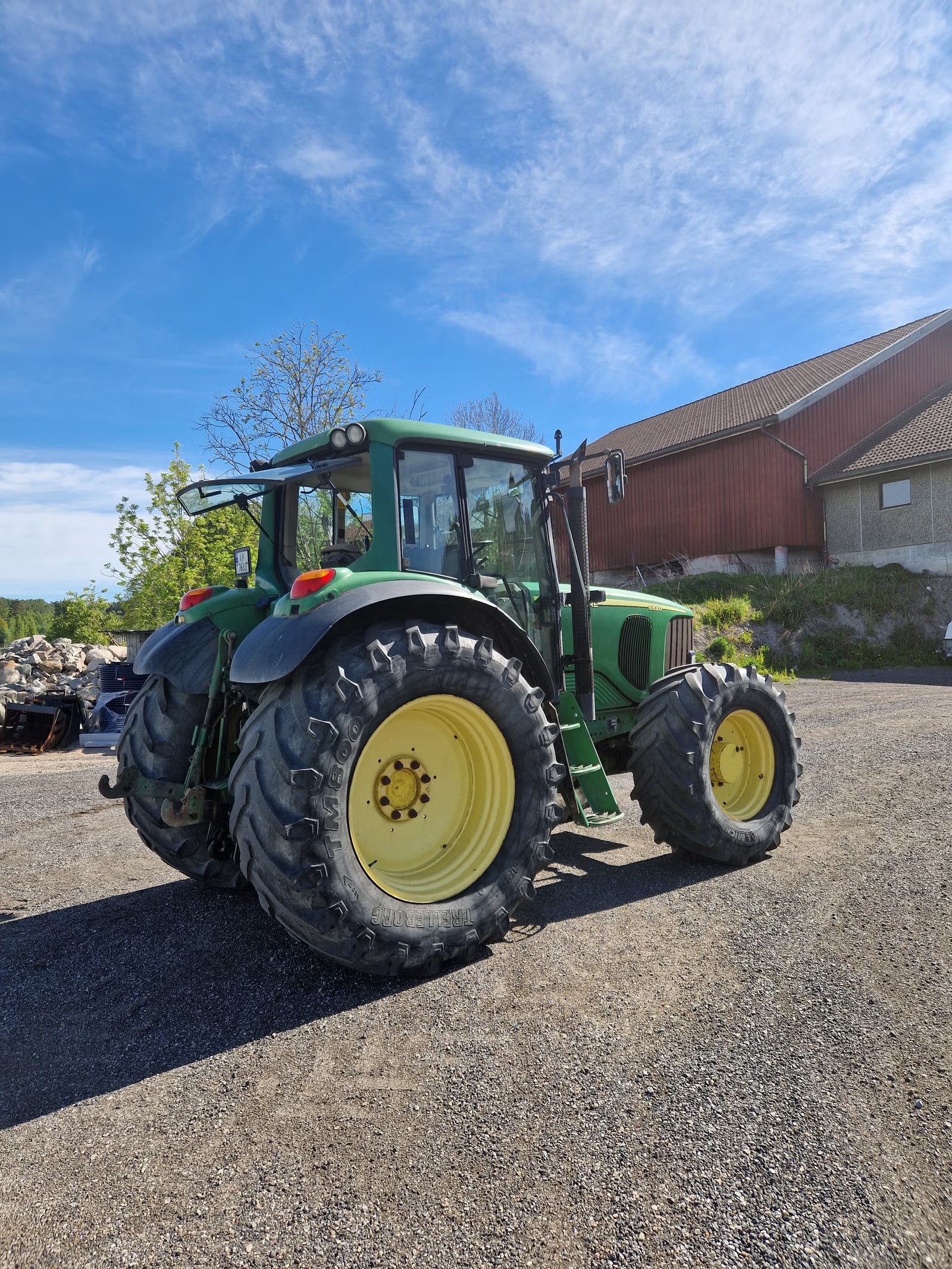 Tracteur John Deere 6820
