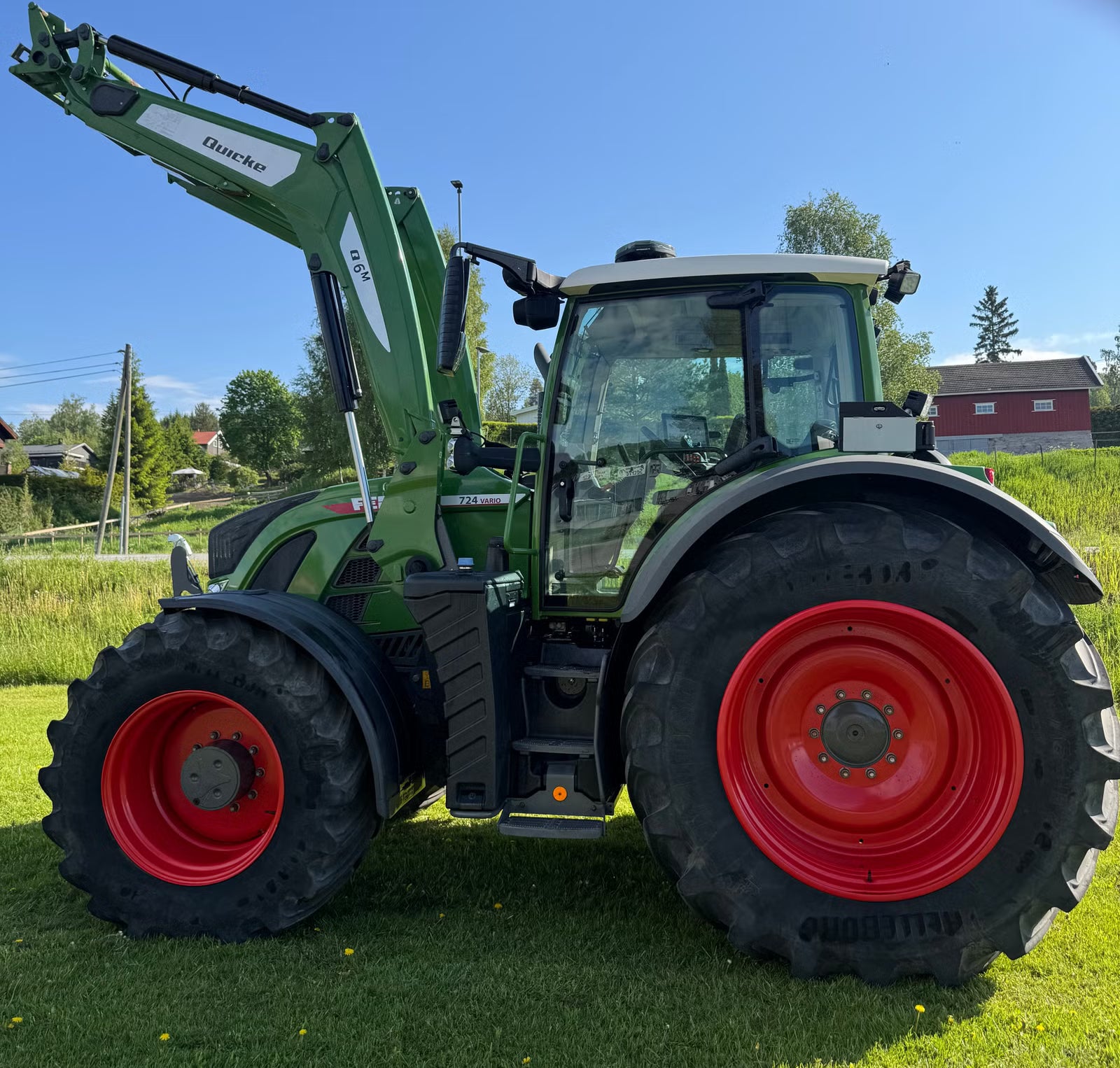 Tracteur Fendt 724 Gen6
