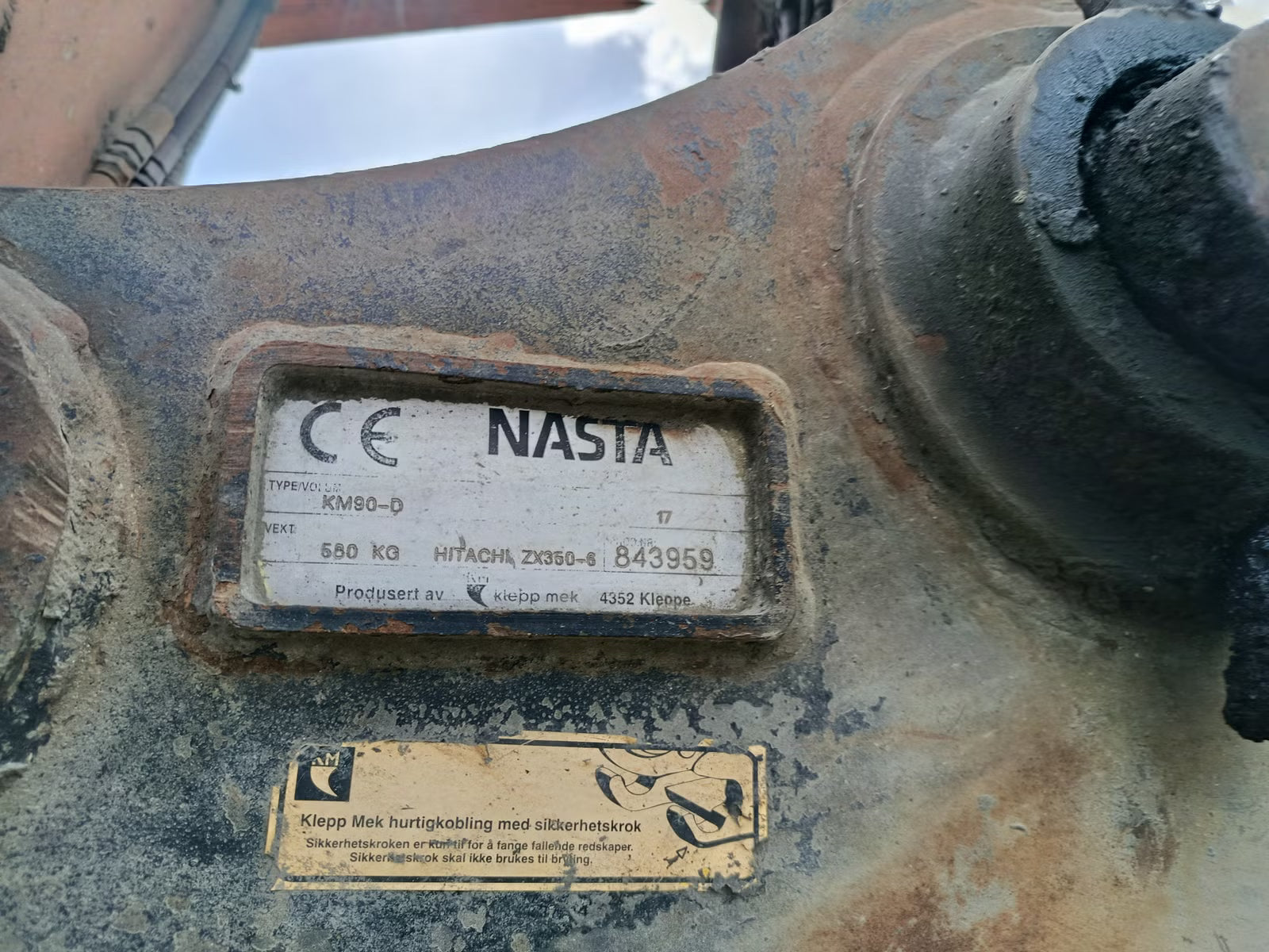 Pelle Hitachi Zaxis 350LC-5B