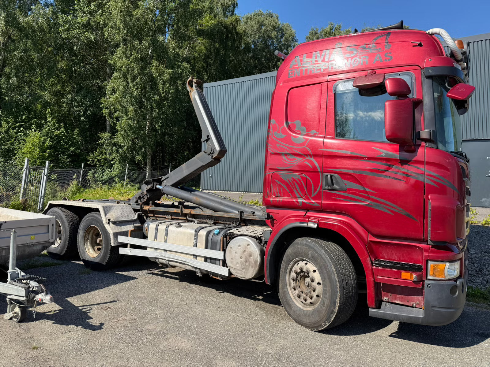 Camion Scania R560 2008 - Levage à crochet 560 ch