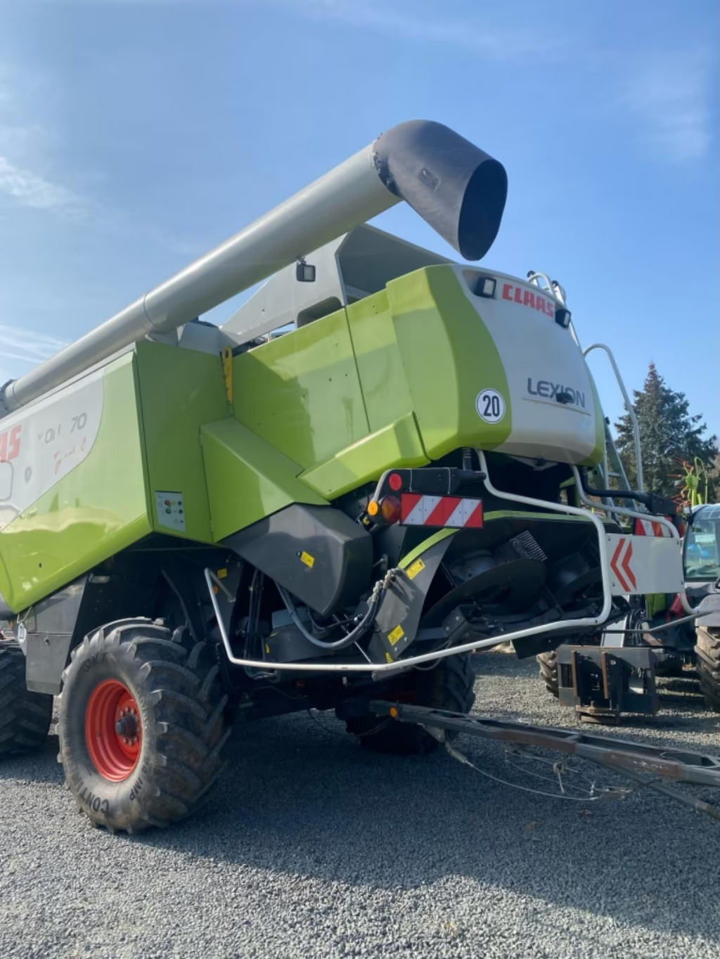 Moissonneuse Batteuse Claas Lexion 570 TT 2010