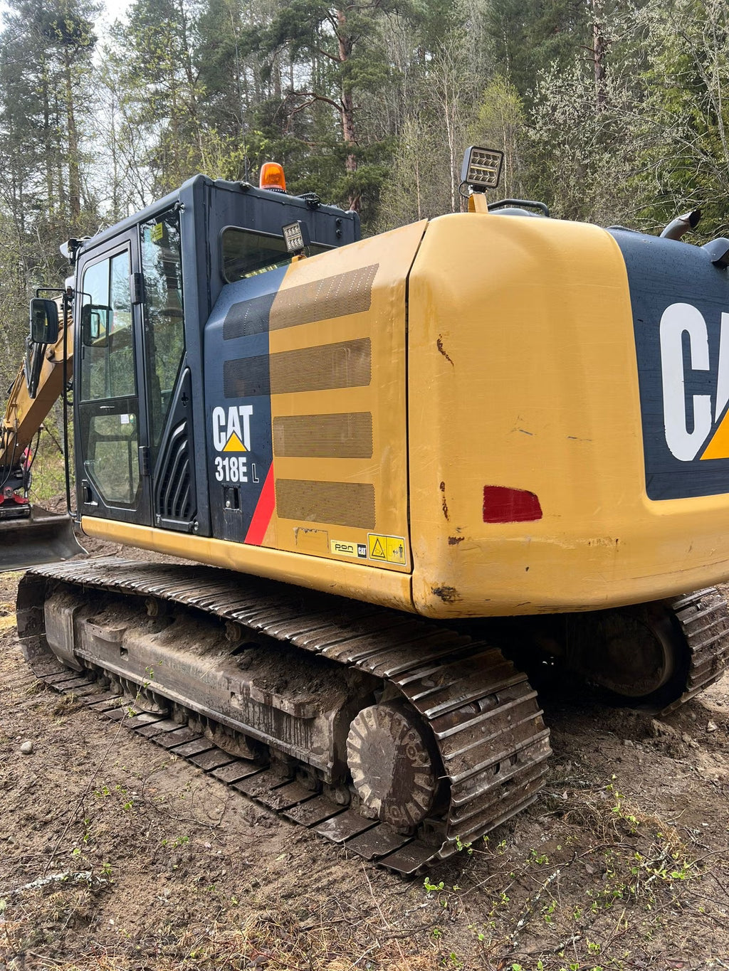 Pelle Cat 318E