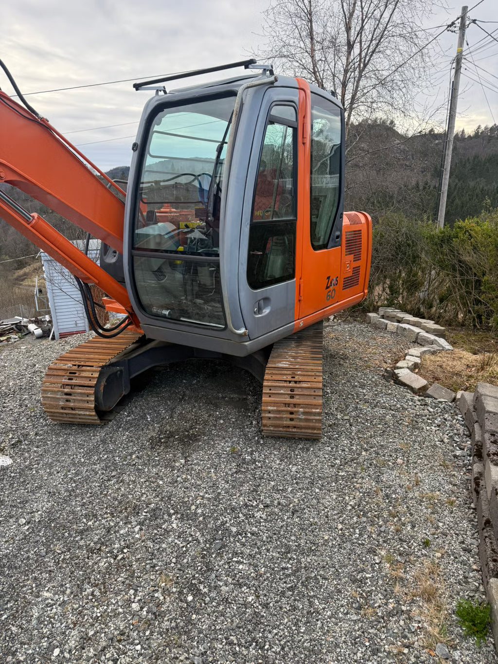 Mini Pelle Hitachi ZX60