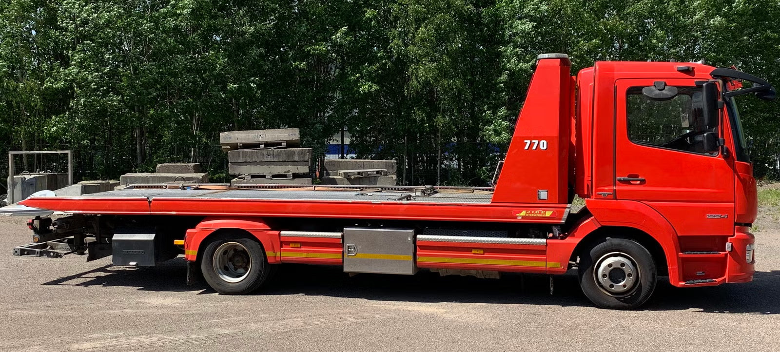 Camion Mercedes-Benz Atego 1224 2017 - Dépanneuse 238 ch