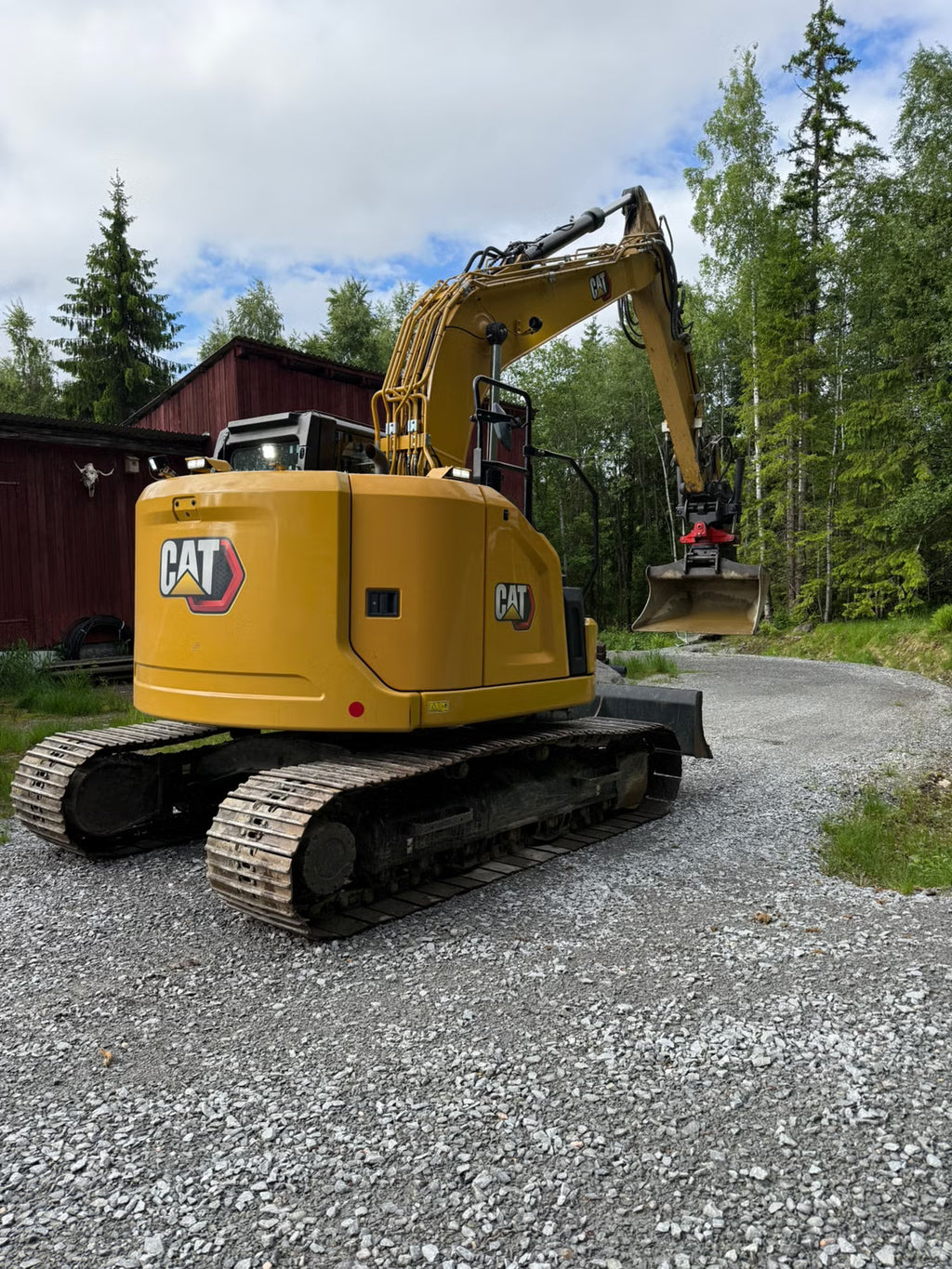 Pelle Cat 315 + OilQuick