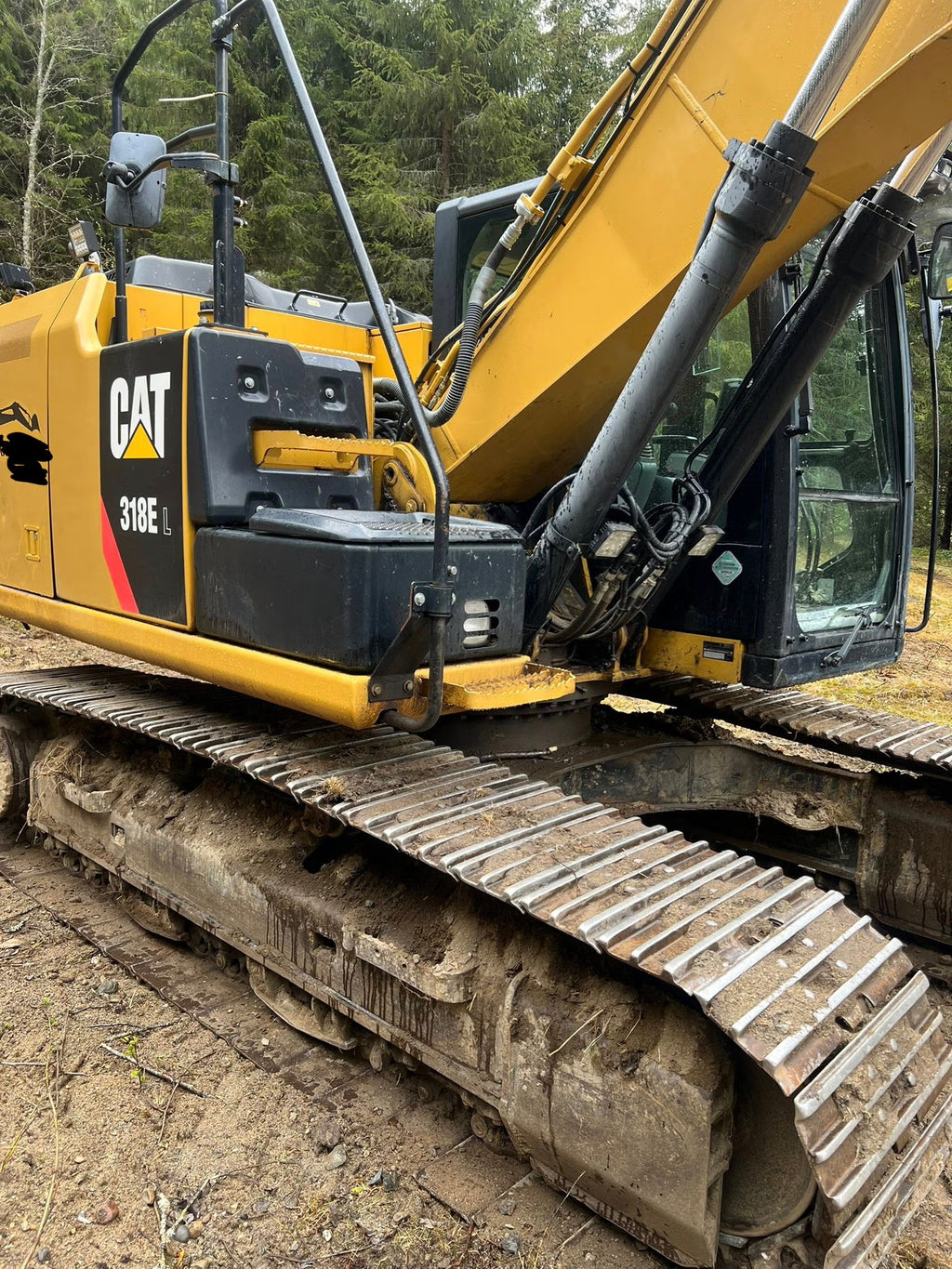 Pelle Cat 318E