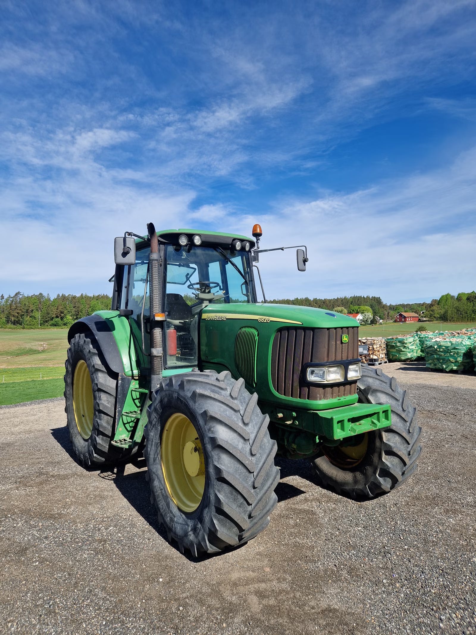 Tracteur John Deere 6820