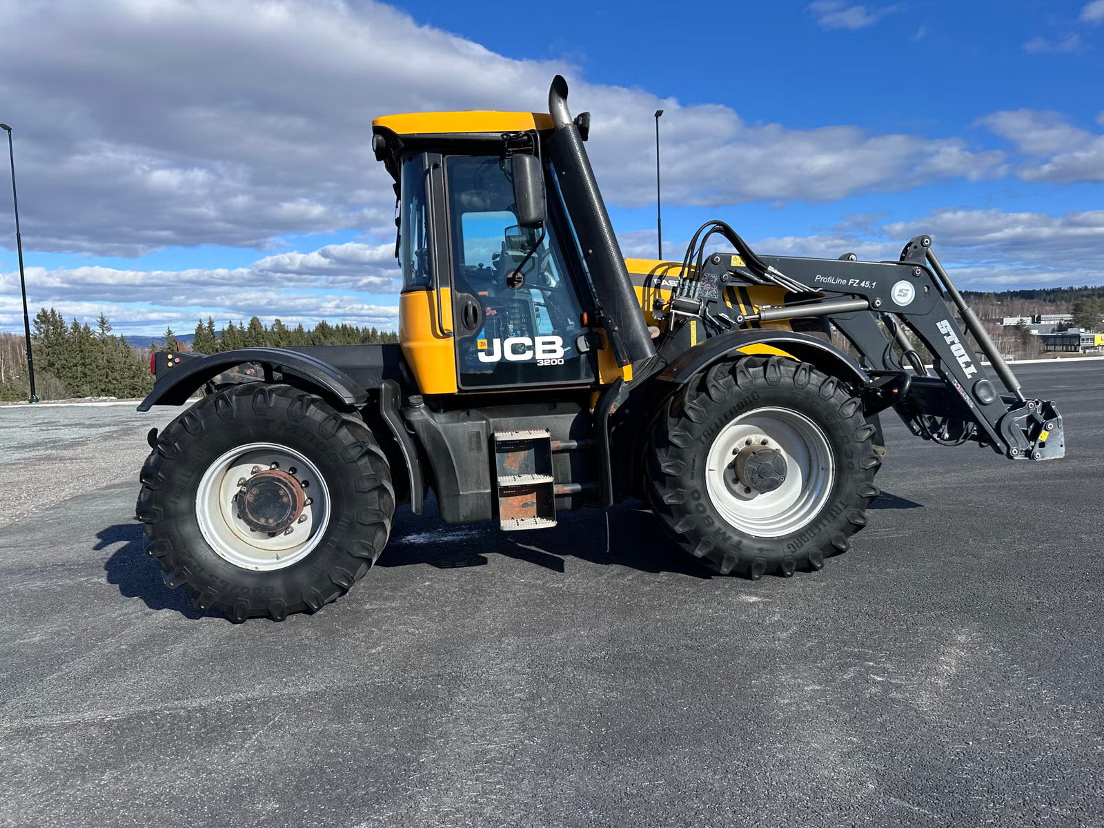 Trator JCB 3200 Fastrac
