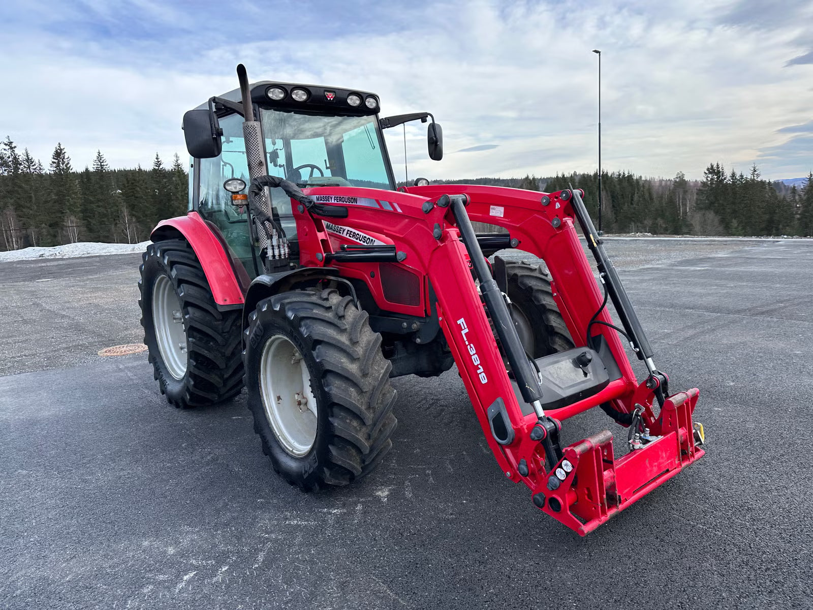 Tracteur Massey Ferguson 5455