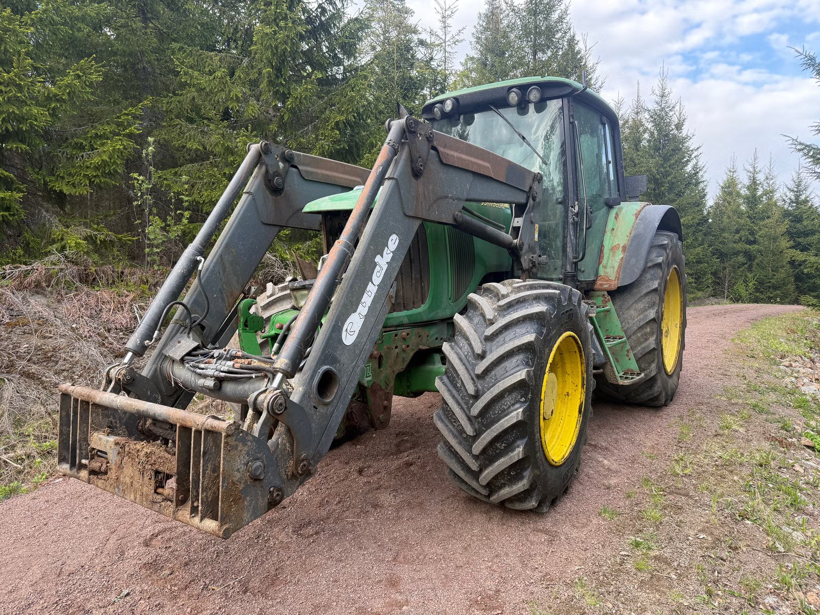 Tracteur John Deere 6620
