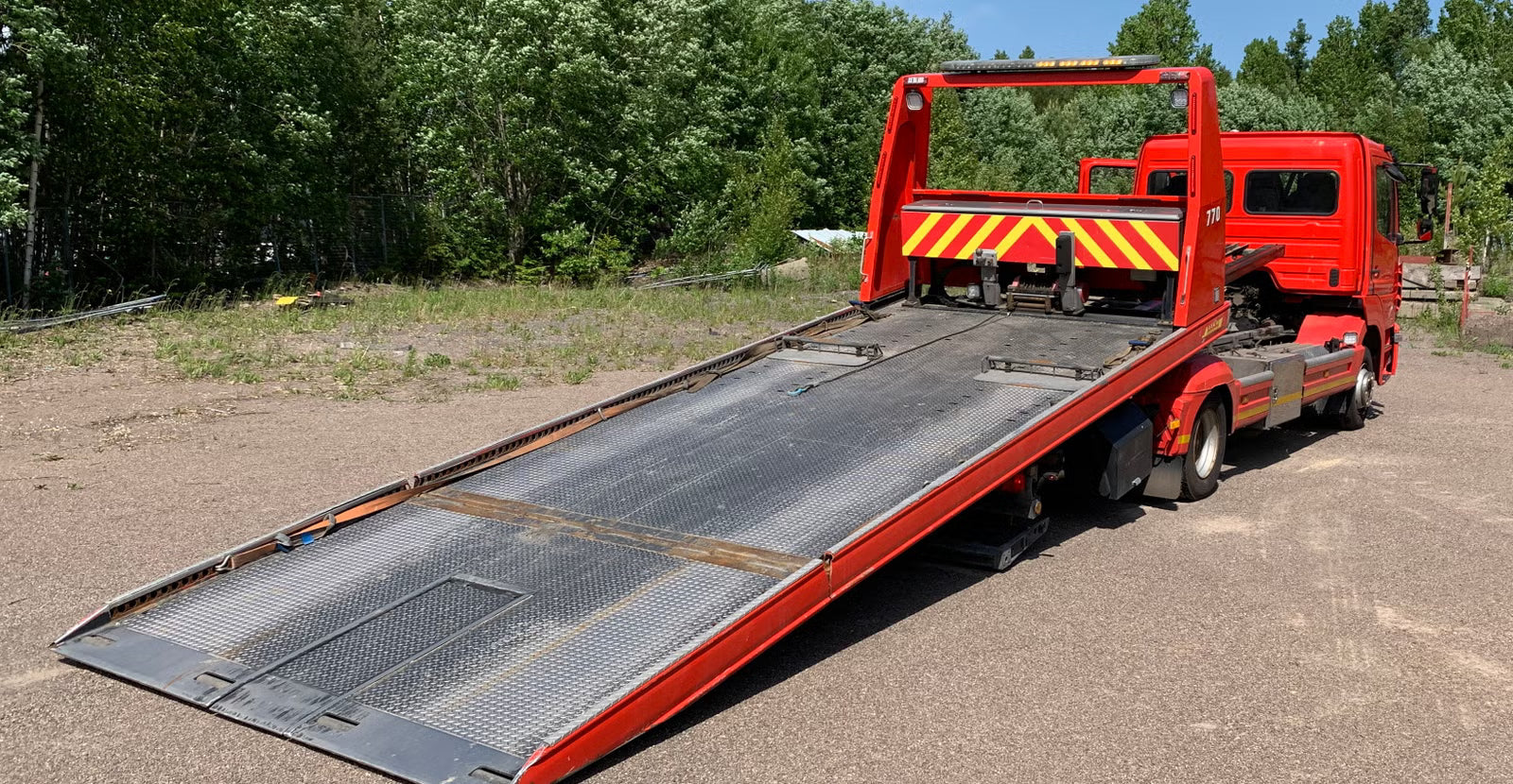 Camion Mercedes-Benz Atego 1224 2017 - Dépanneuse 238 ch