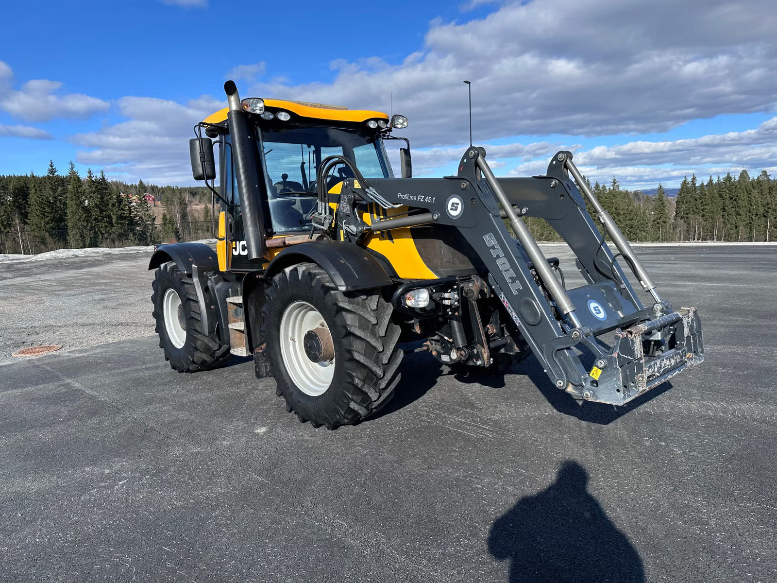 Trator JCB 3200 Fastrac