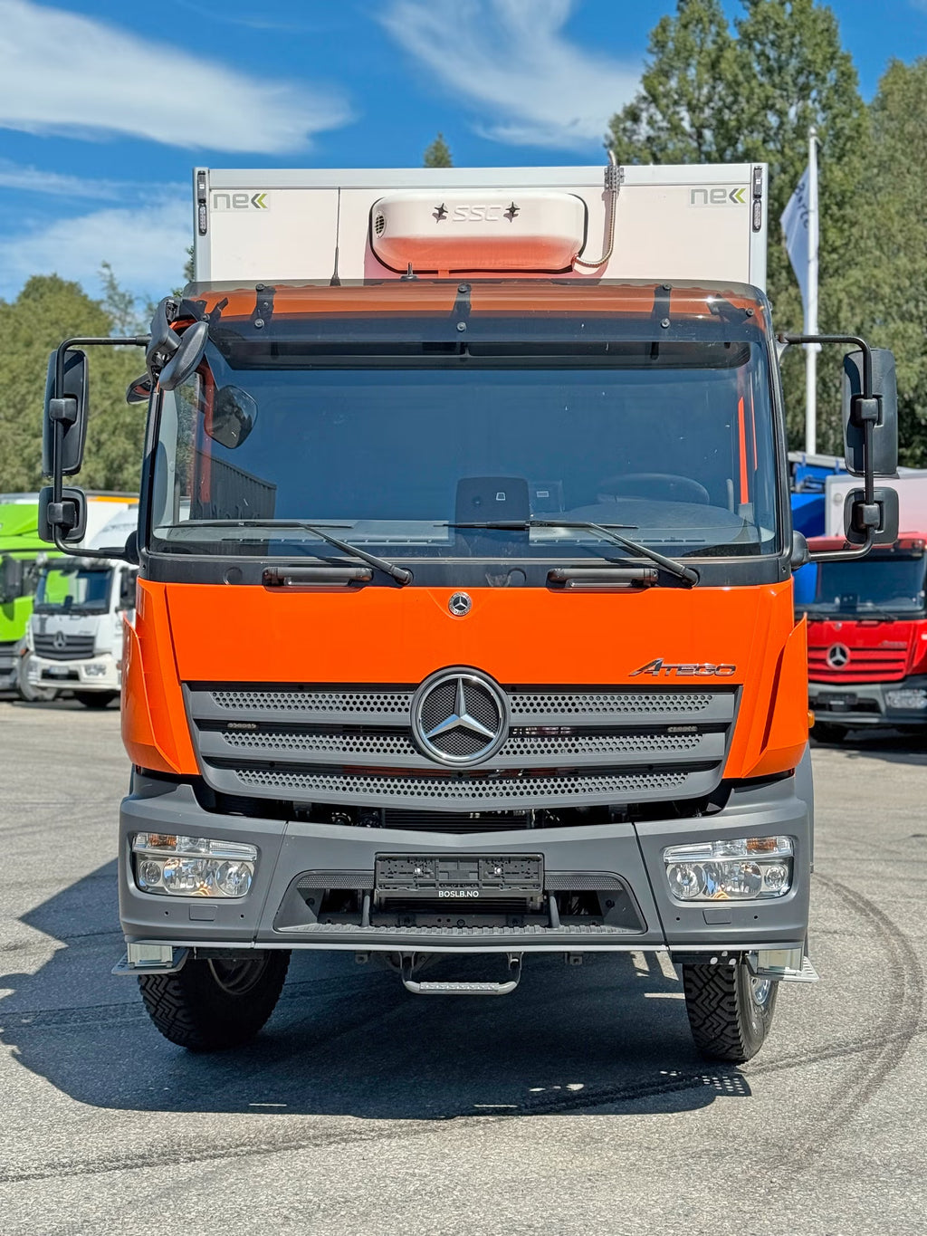Camion Mercedes-Benz Atego 918AF 2024 - Camionnette 4x4 177 ch