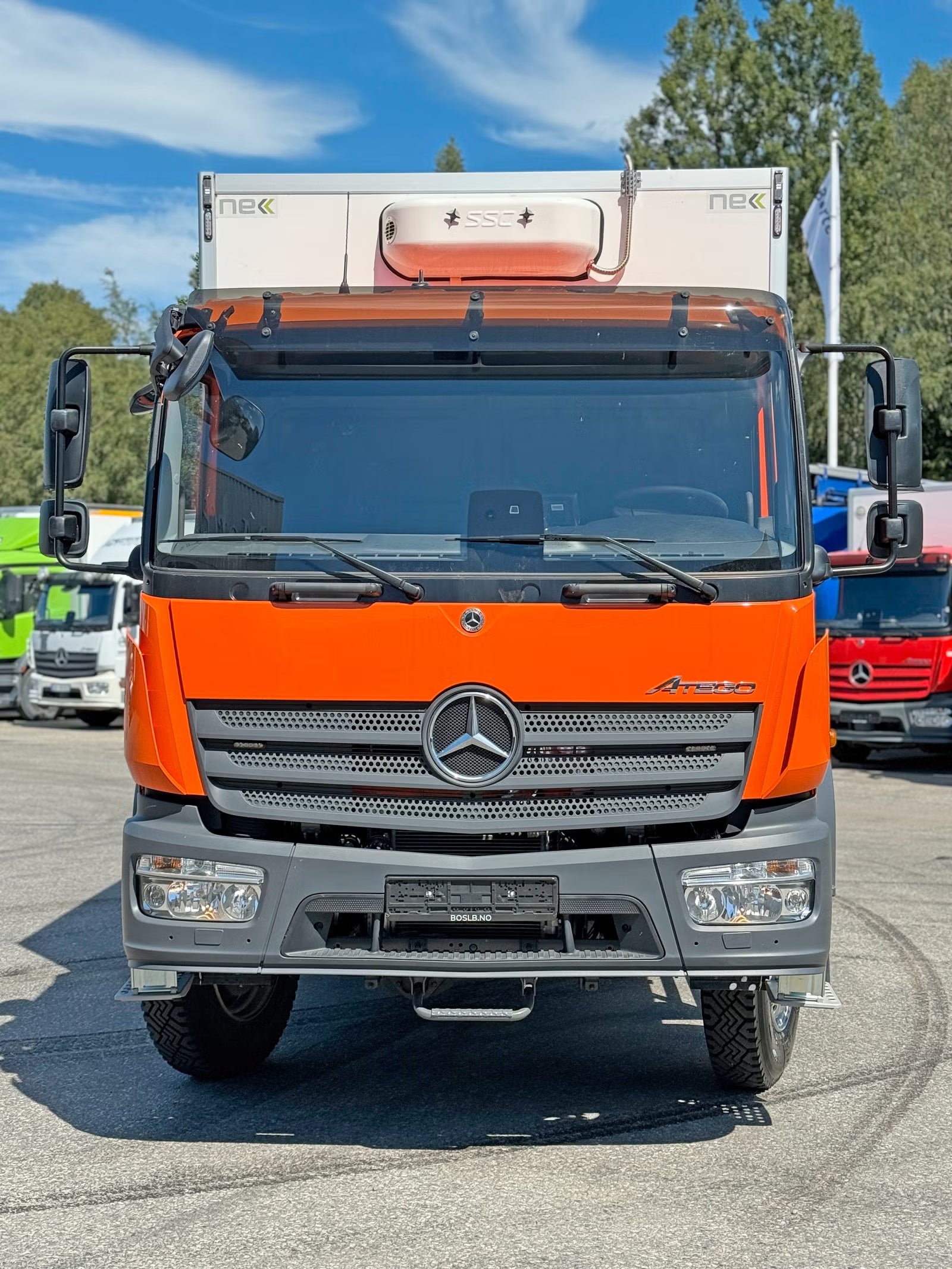 Camion Mercedes-Benz Atego 918AF 2024 - Camionnette 4x4 177 ch
