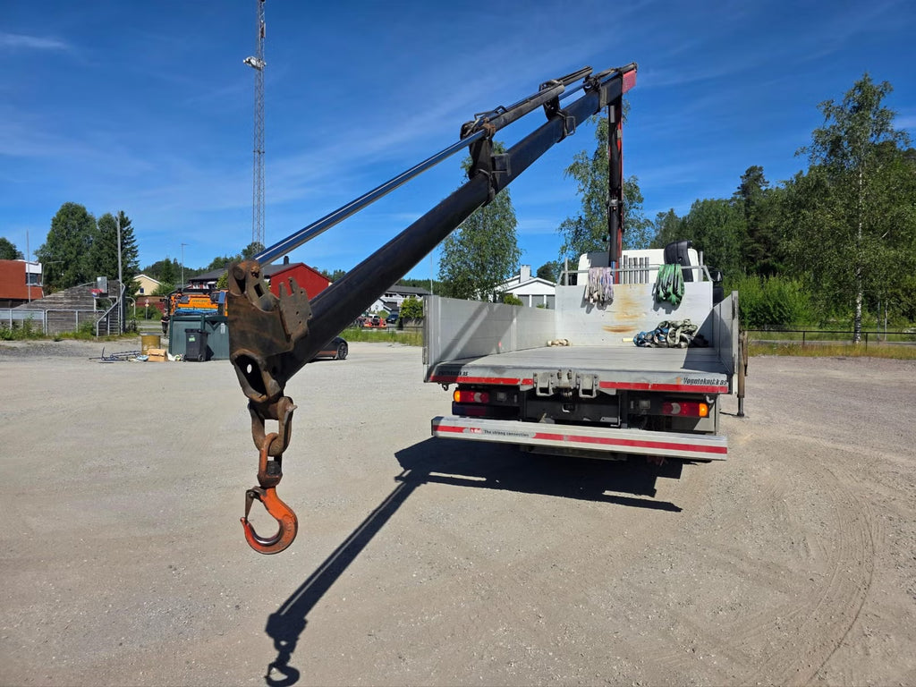 Camion DAF LF 290 FA 2017 - Camion-grue Palfinger PK 12002-EH