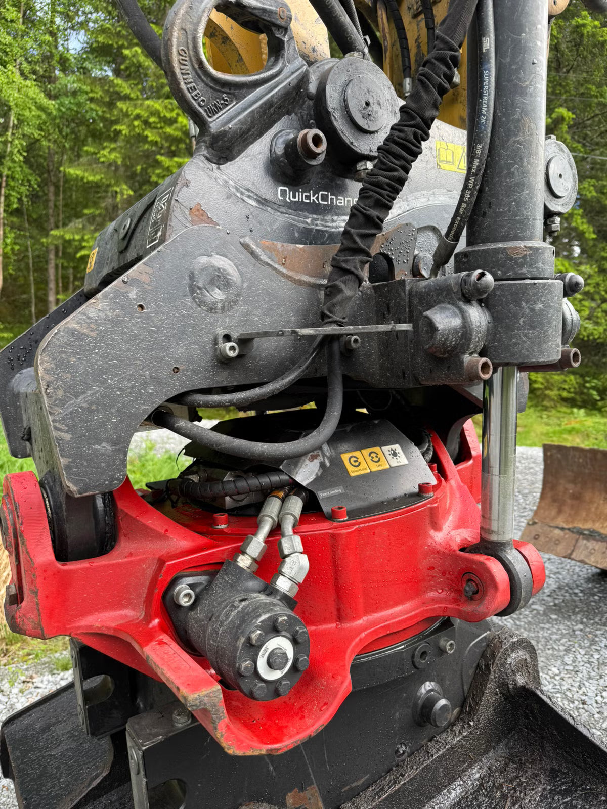 Pelle Cat 315 + OilQuick