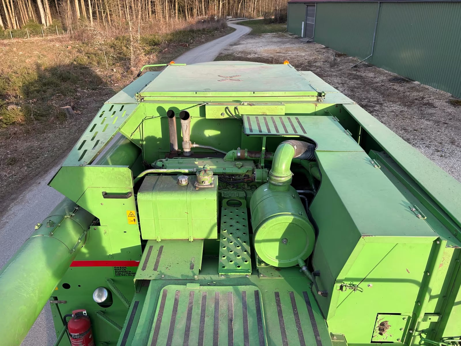 Moissonneuse Batteuse Deutz Fahr Topliner 5690 HTS Balance 2001