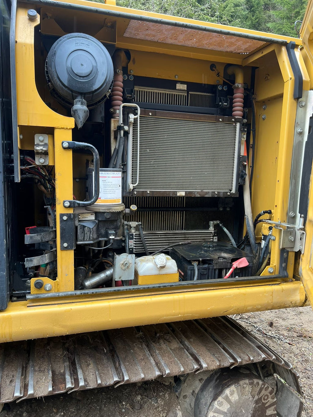 Pelle Cat 318E